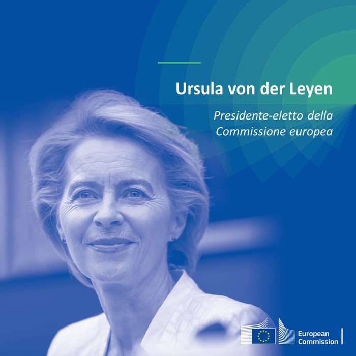 Parlamento europeo: l’elezione di Ursula von der Leyen