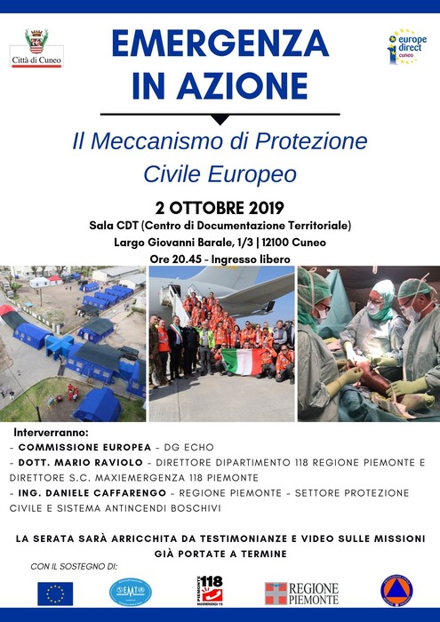 Emergenza in Azioni: l’evento della Protezione Civile Europea
