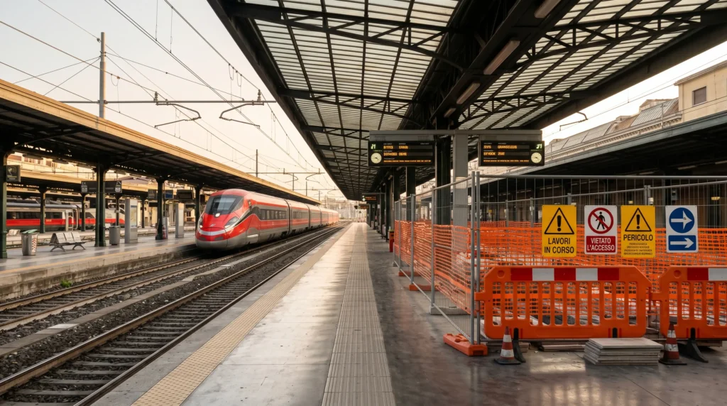 Treni estate 2026: la mappa completa dei cantieri e delle interruzioni — Milano-Genova chiusa 40 giorni, 1.300 cantieri attivi sulla rete italiana
