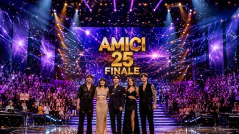 Amici 25, la Finale si avvicina: Nicola, Emiliano, Alessio ed Elena pronti a sfidarsi il 17 maggio