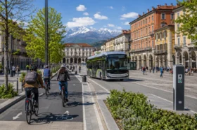 Piano Mobilità Cuneo 2030: approvati 50 km di piste ciclabili e ZTL ampliata