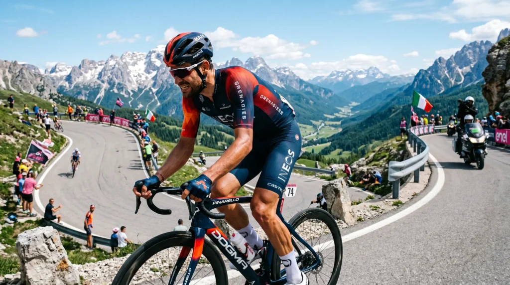 Giro d’Italia 2026 la sfida entra nel vivo sulle salite del Corno alle Scale